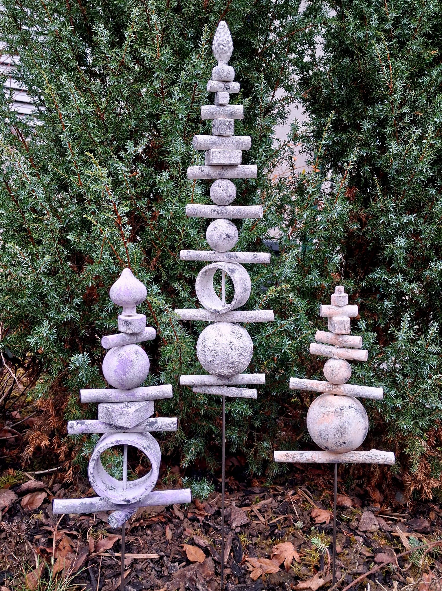 Gartenstecker basteln